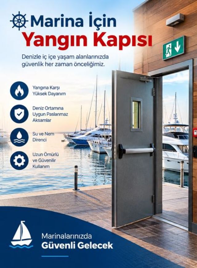Sertifikalı Yangın Kapısı Firması