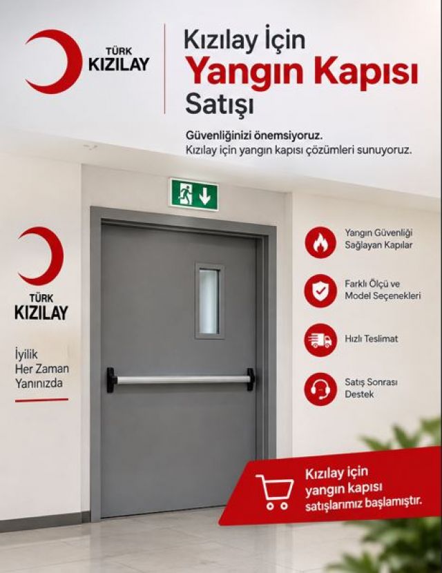 Sertifikalı Yangın Kapısı Fiyatı