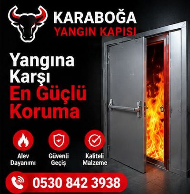 Sertifikalı Yangın Kapısı İmalatı